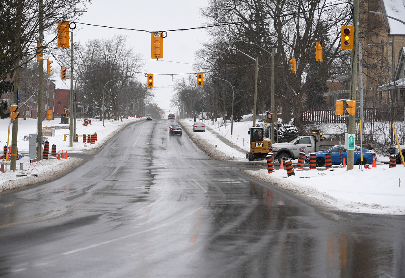 Huron Street Reconstruction Project work wraps up for the year