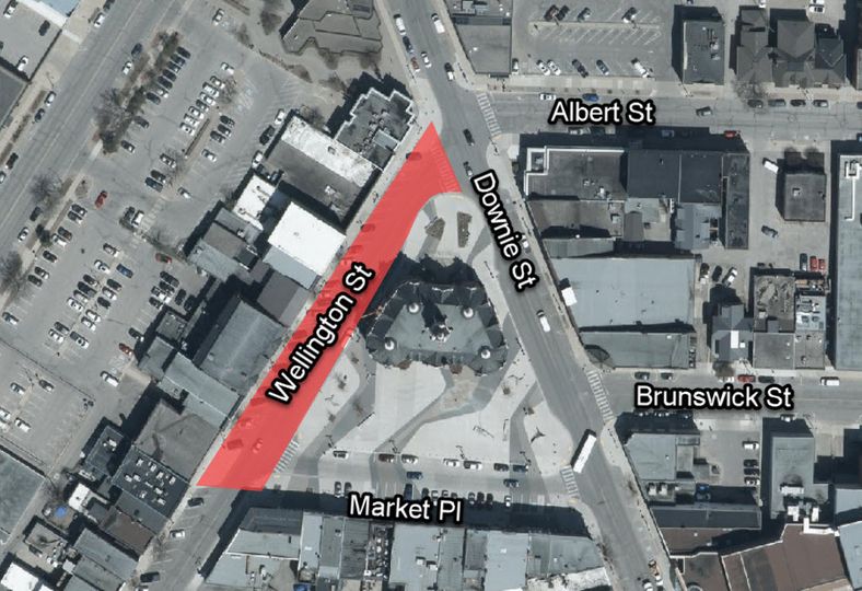 Temporary road closure to be in place in downtown Stratford My